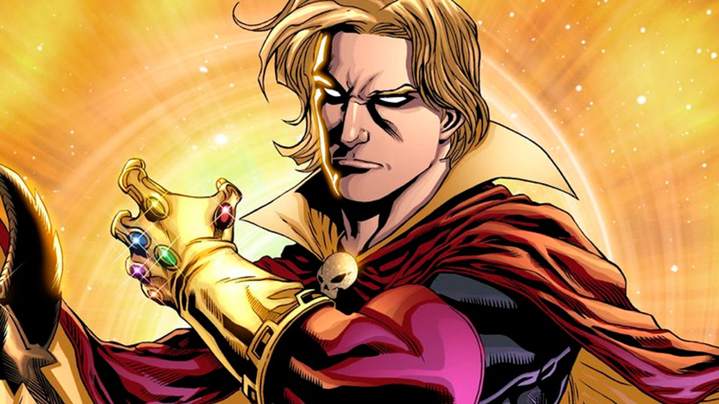 Adam Warlock cosmic comic art