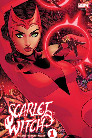 Scarlet Witch comic art
