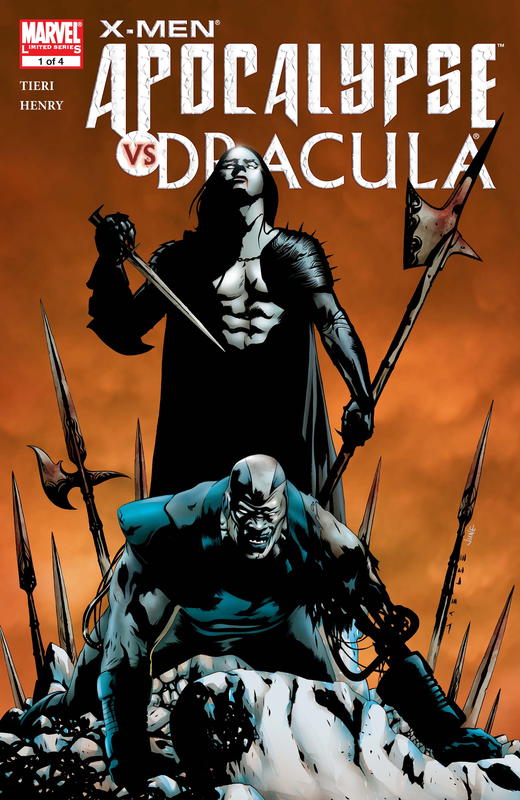 Cover of X-Men: Apocalypse vs. Dracula #1