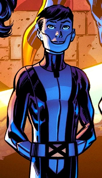Evan Sabahnur, the young clone of Apocalypse, comic art