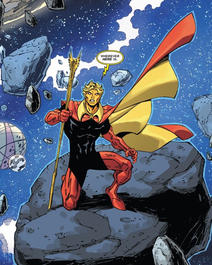 Adam Warlock comic art