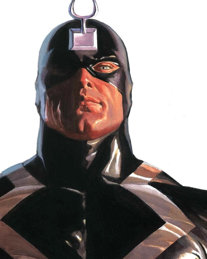 Black Bolt comic art