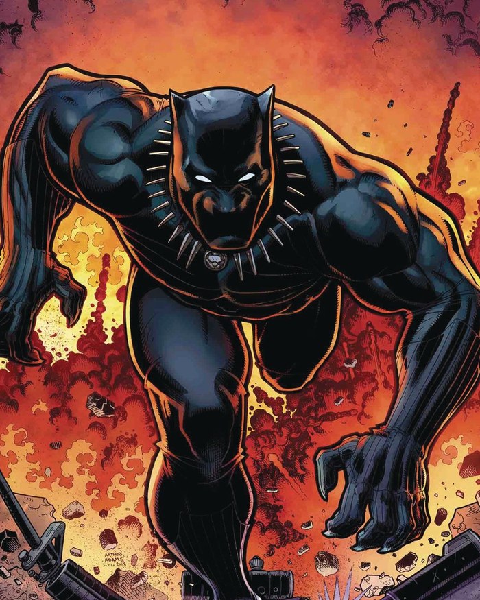 Black Panther comic art