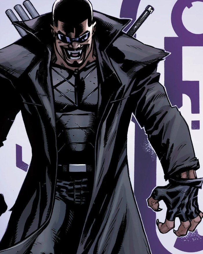 Blade comic art