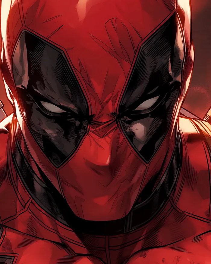 Deadpool comic art