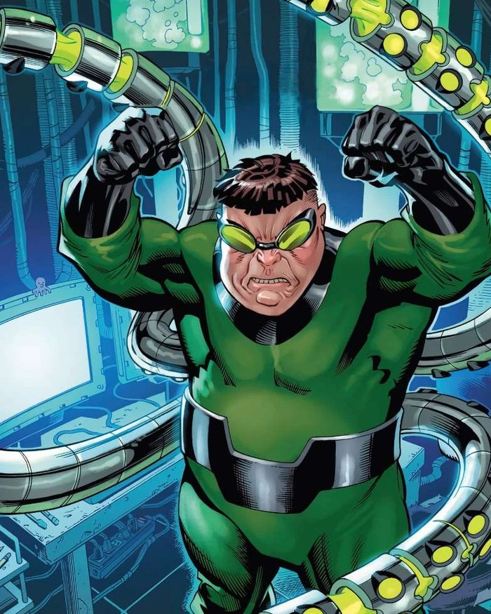 Doctor Octopus comic art