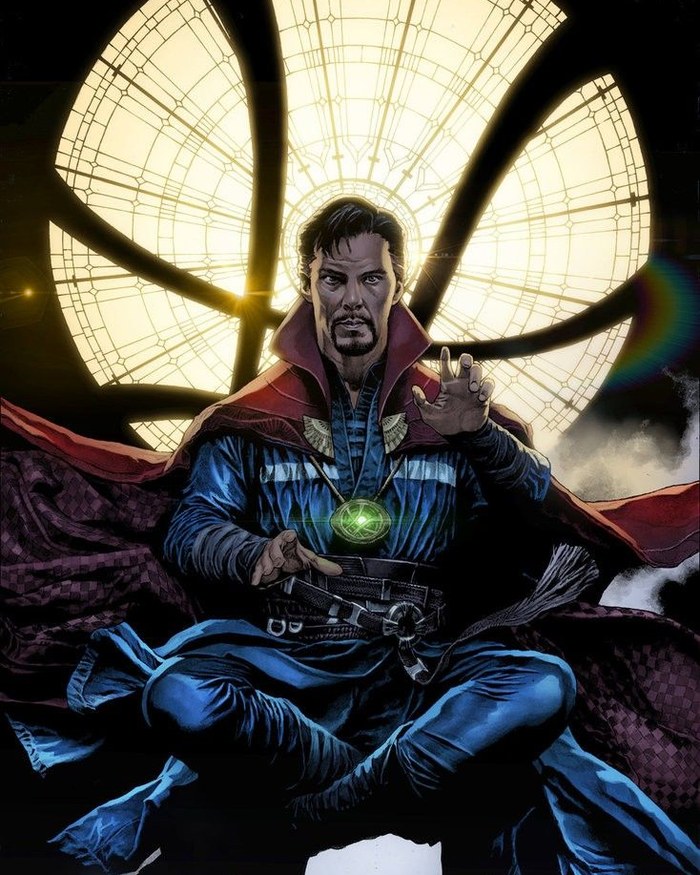 Doctor Strange comic art