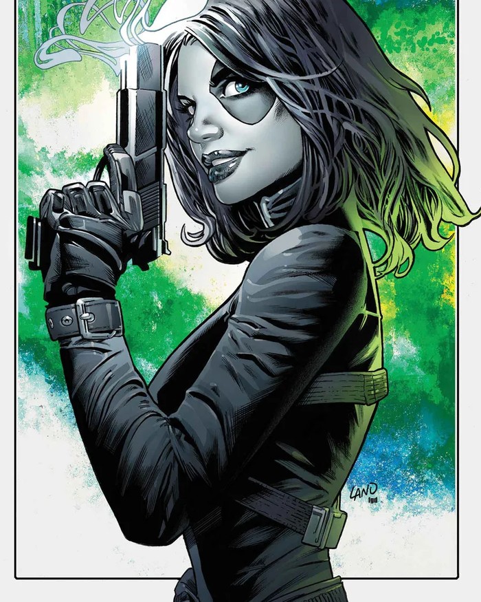 Domino comic art