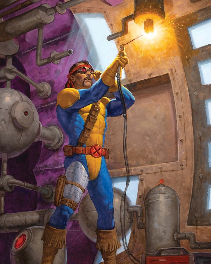 Forge comic art