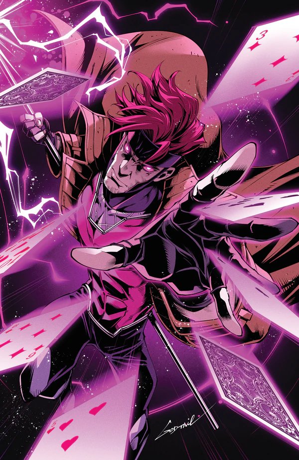 Gambit comic art