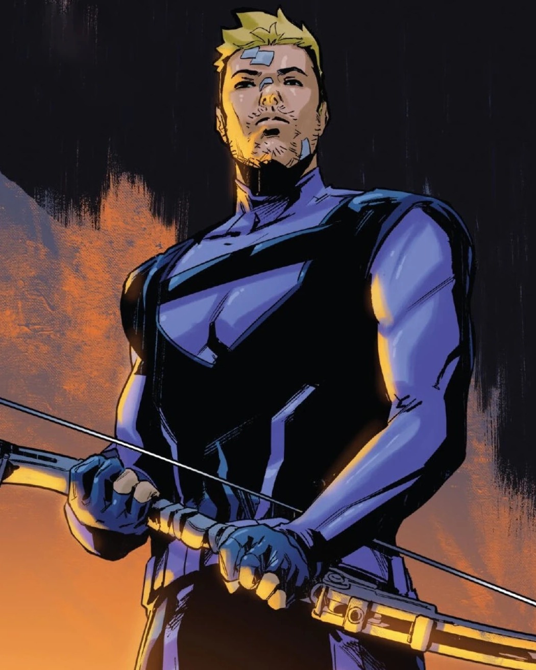 Hawkeye comic art
