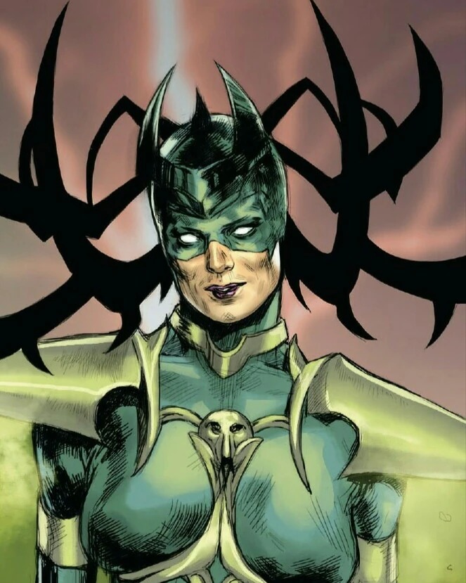 Hela comic art