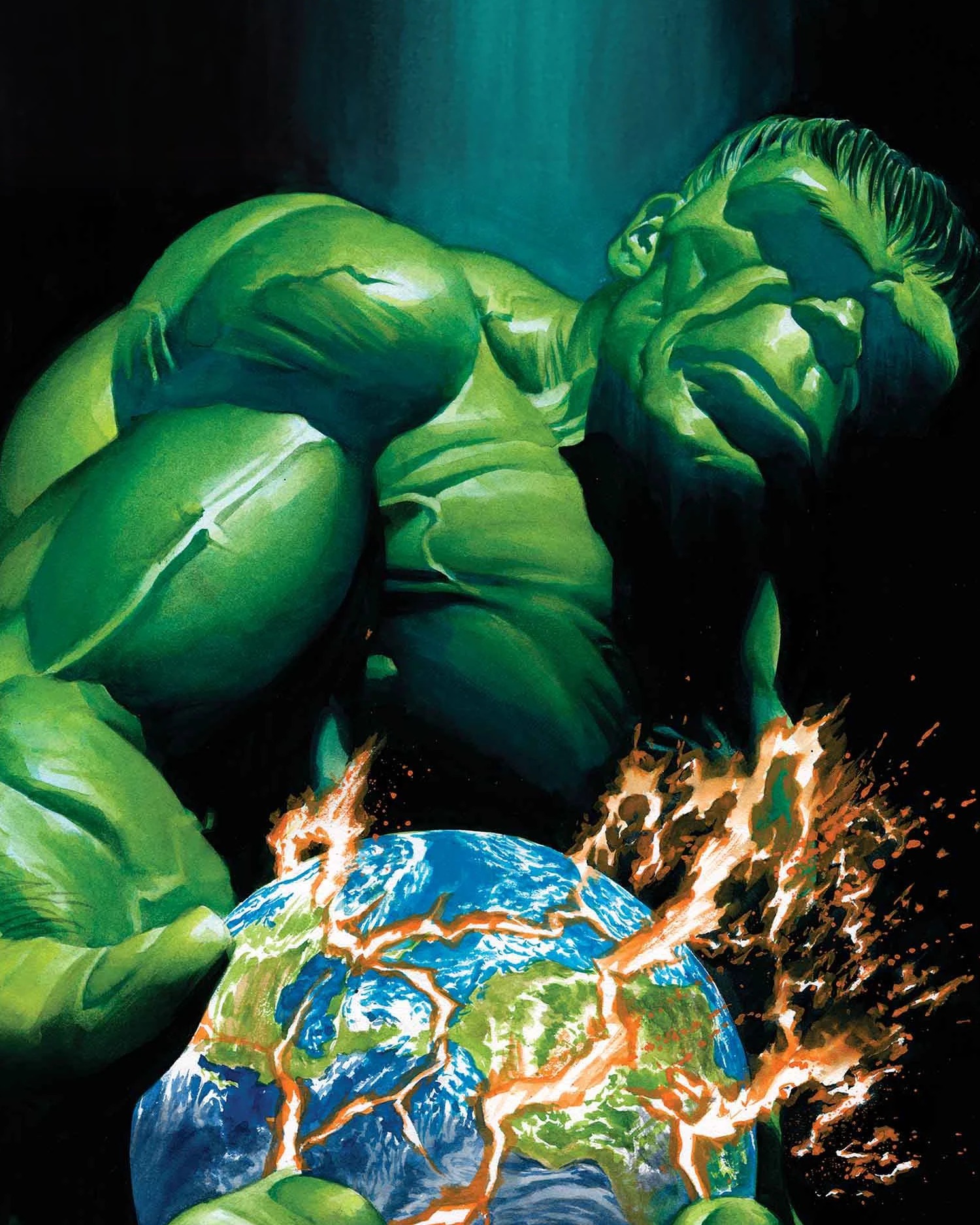 Hulk comic art