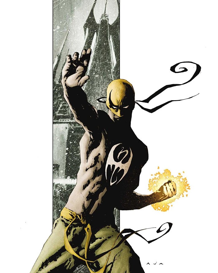 Iron Fist comic art