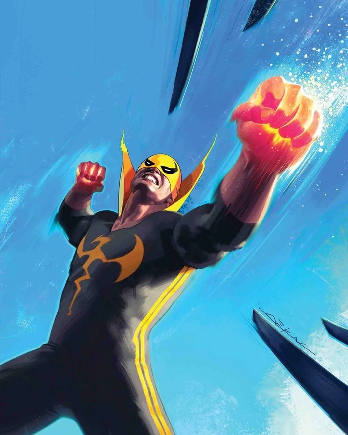 Iron Fist comic art