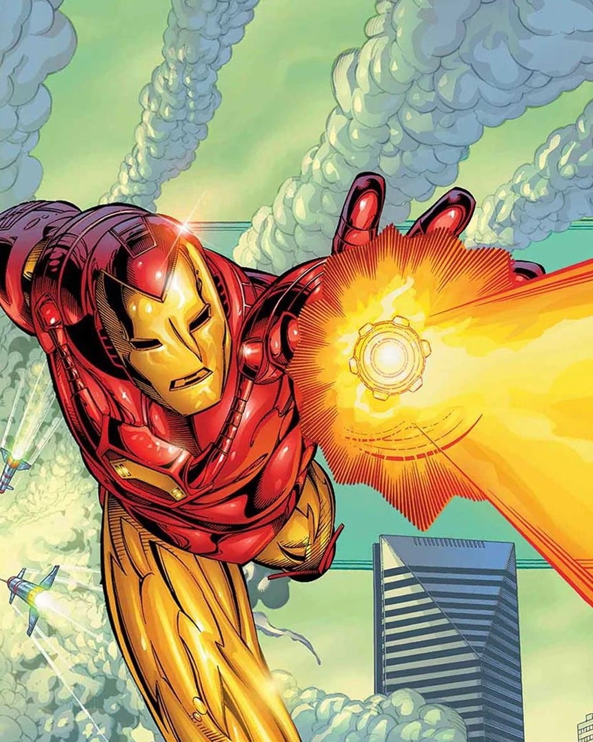 Iron Man comic art