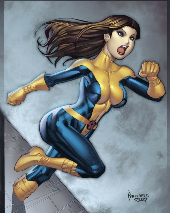 Kitty Pryde comic art