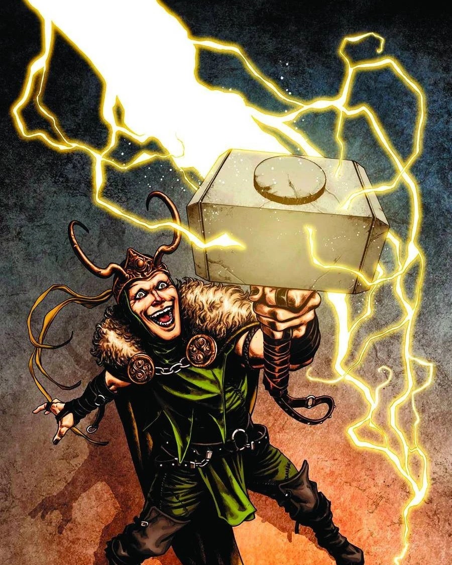 Loki comic art