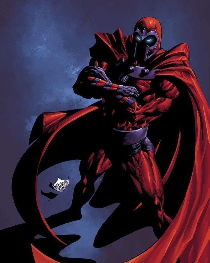 Magneto comic art