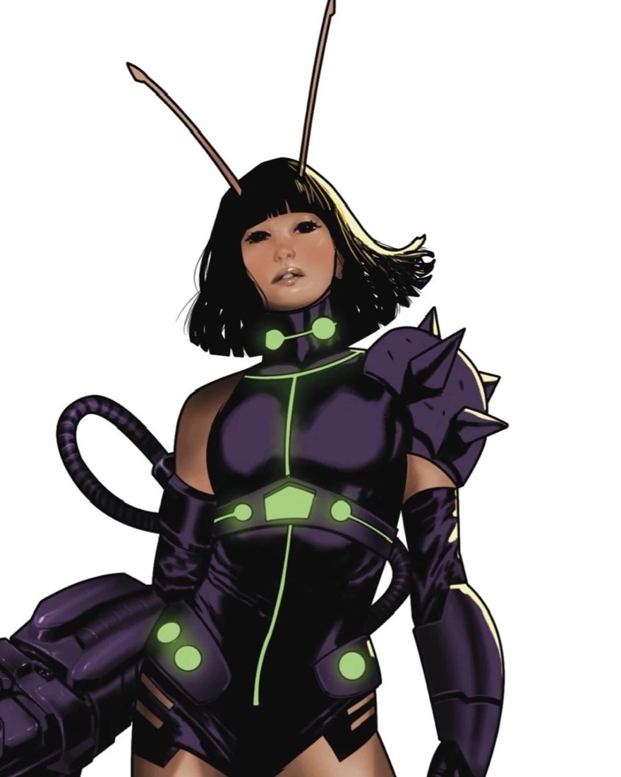 Mantis comic art