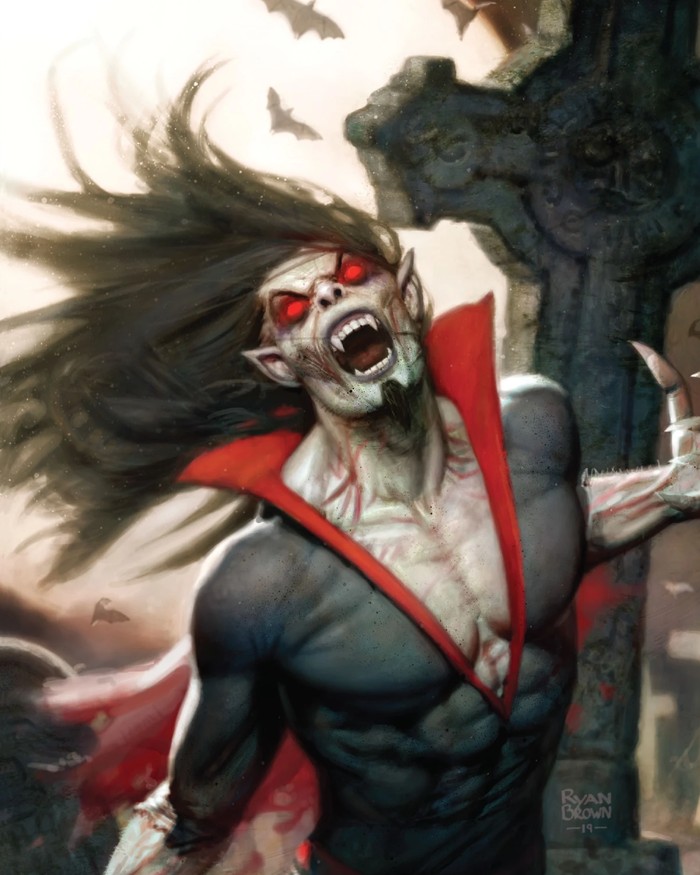 Morbius comic art