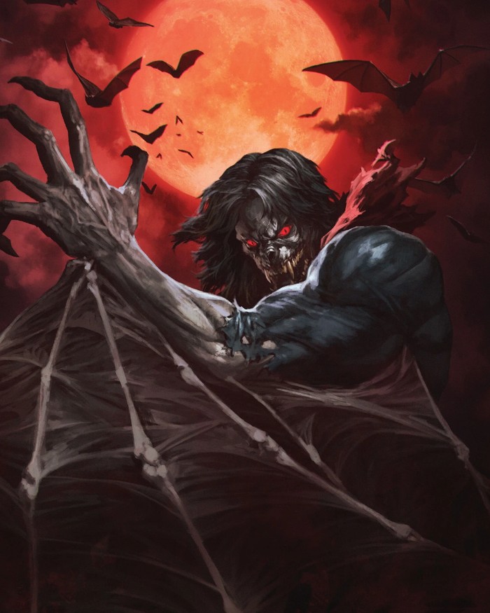 Morbius comic art