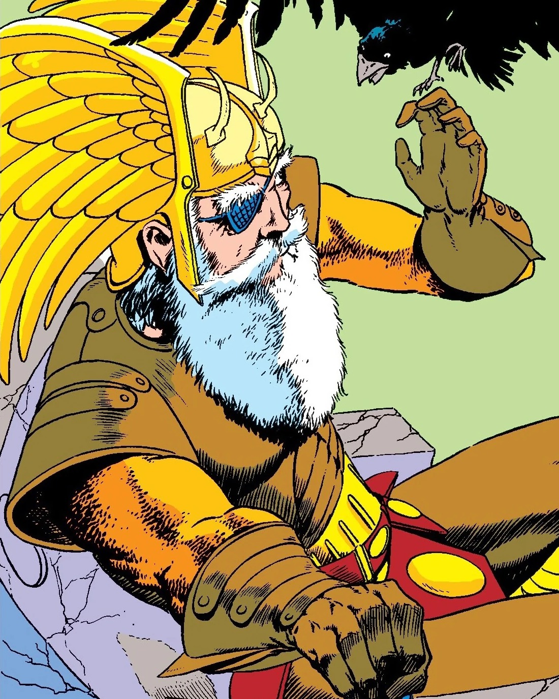 Odin comic art