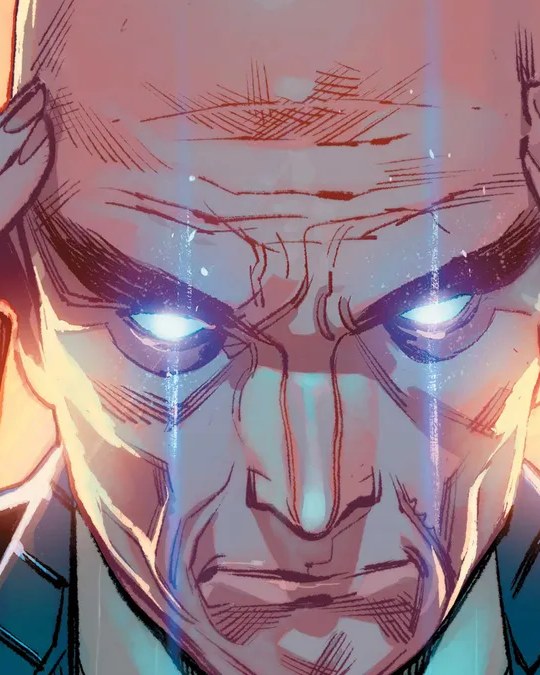 Professor X comic art