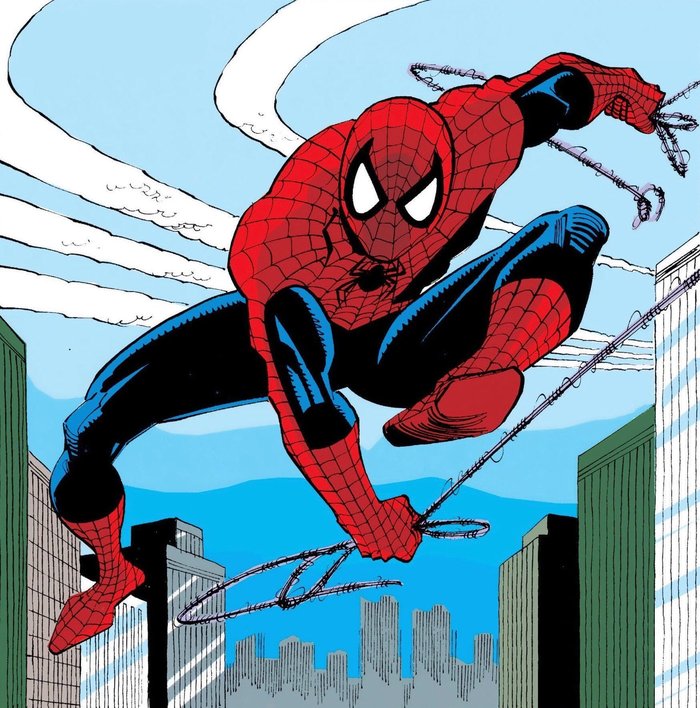 Spider-Man comic art