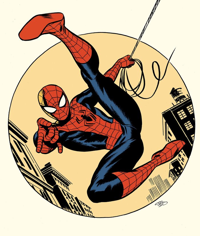 Spider-Man comic art