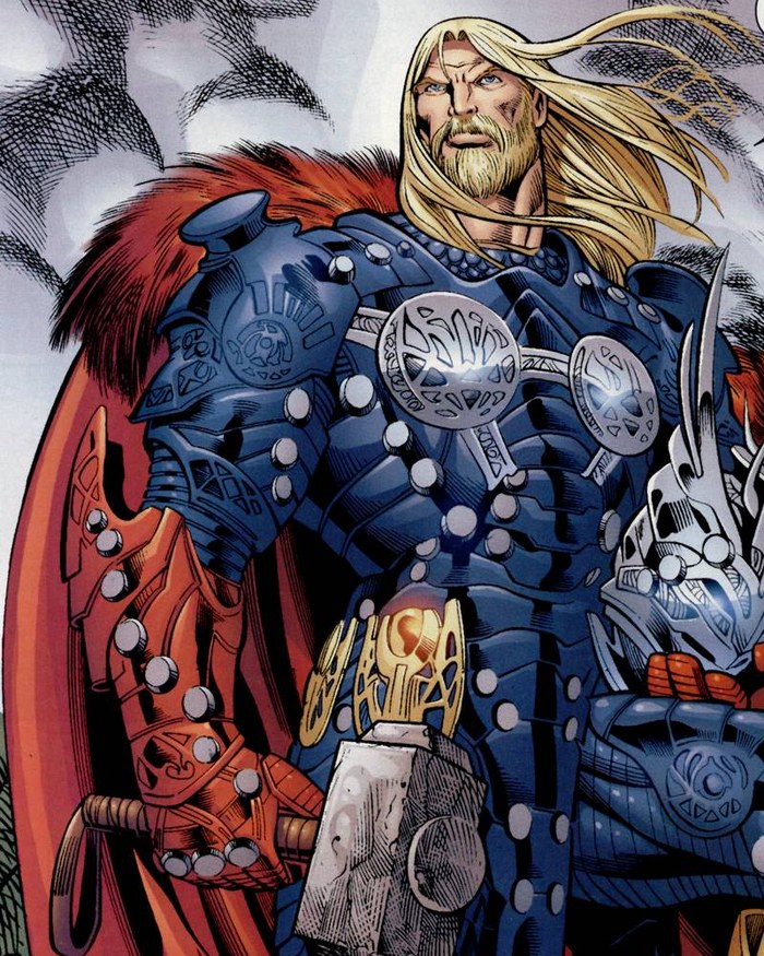 Thor comic art