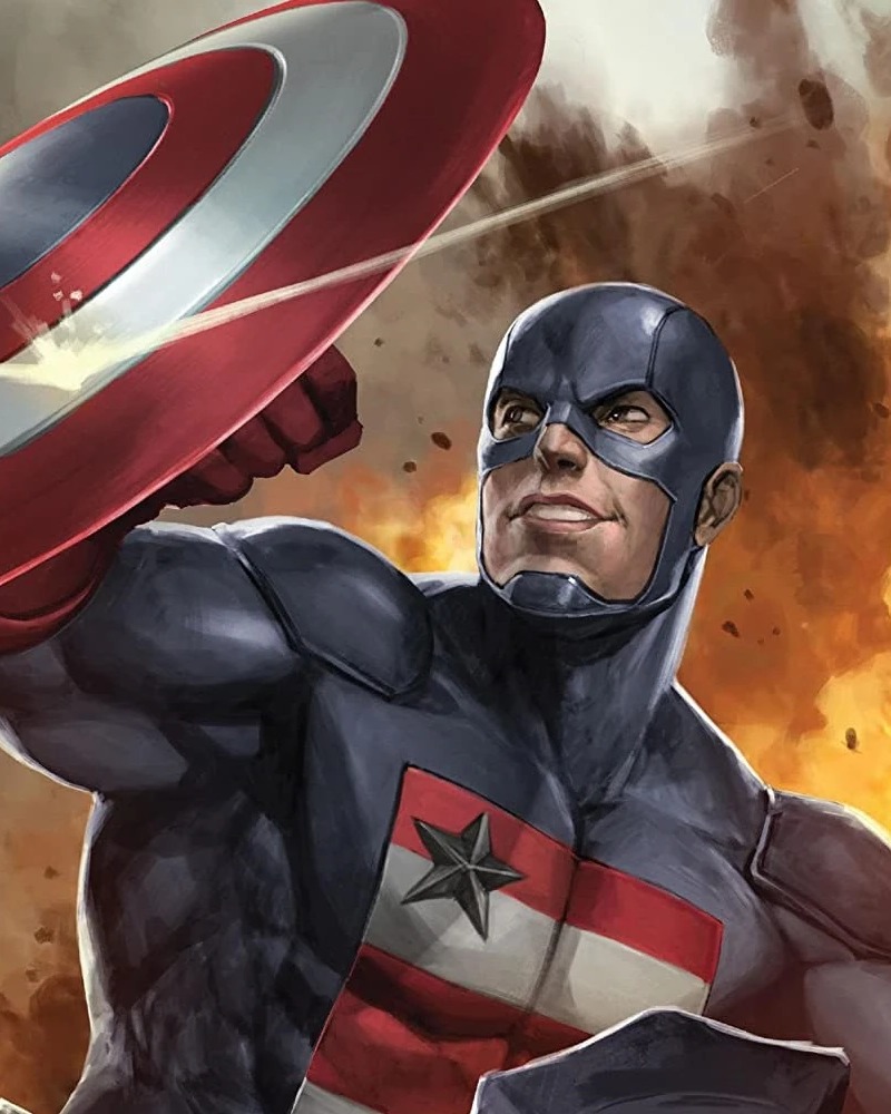 U.S. Agent comic art
