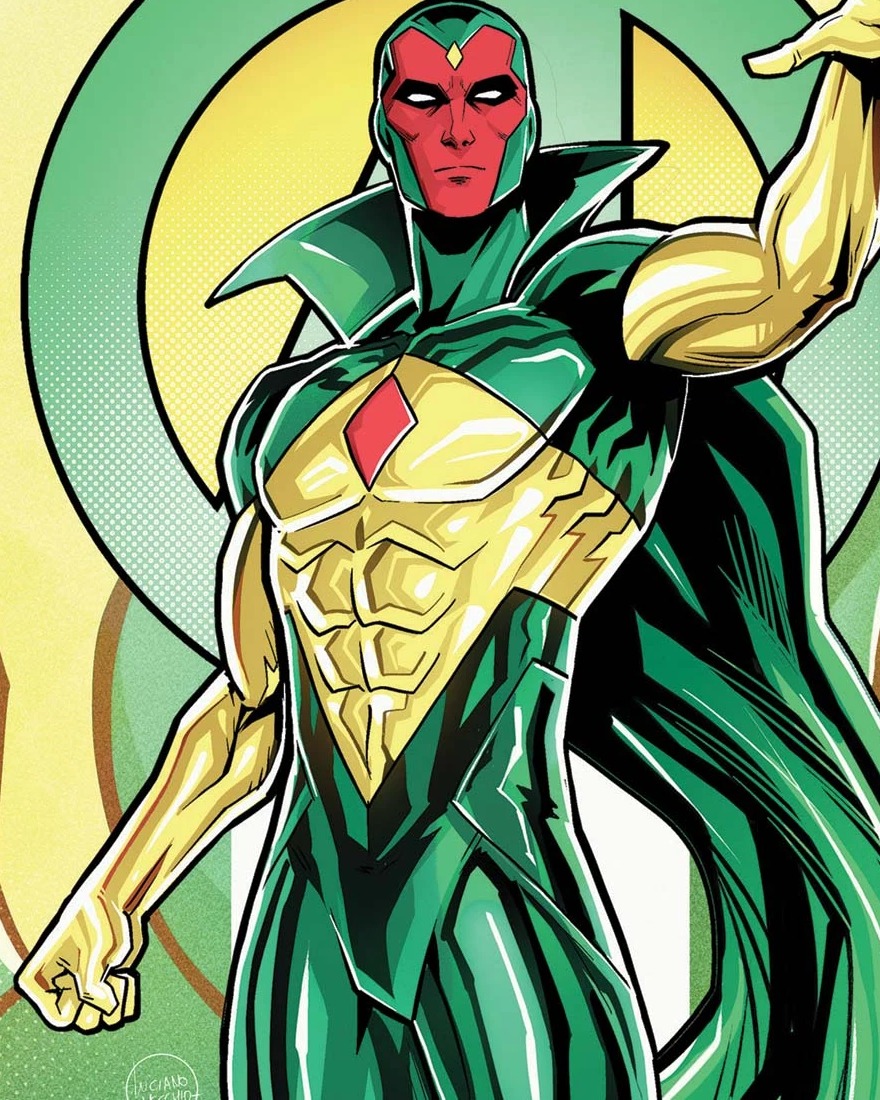 Vision comic art