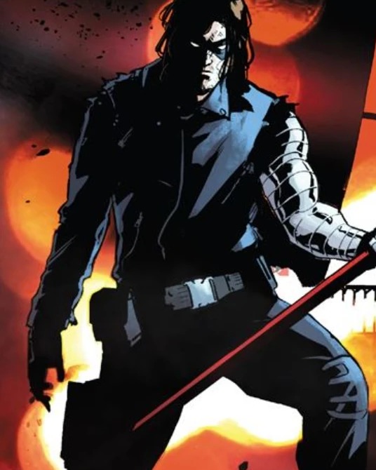 Winter Soldier comic art