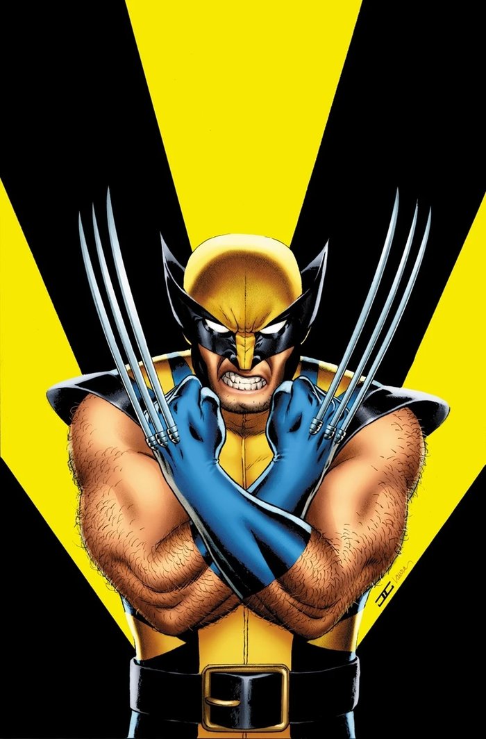 Wolverine comic art
