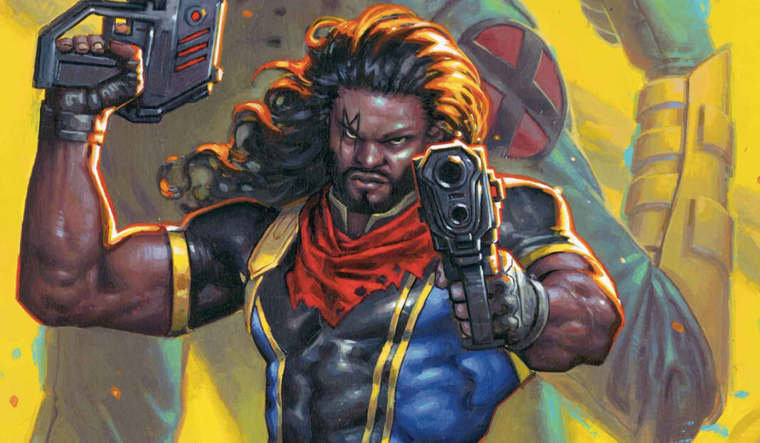 Bishop in action, comic art