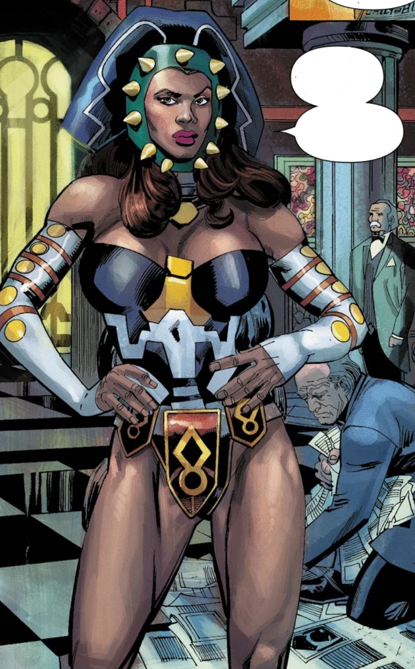Princess Zanda, comic art