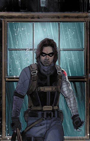 Bucky Barnes, the Winter Soldier, comic art