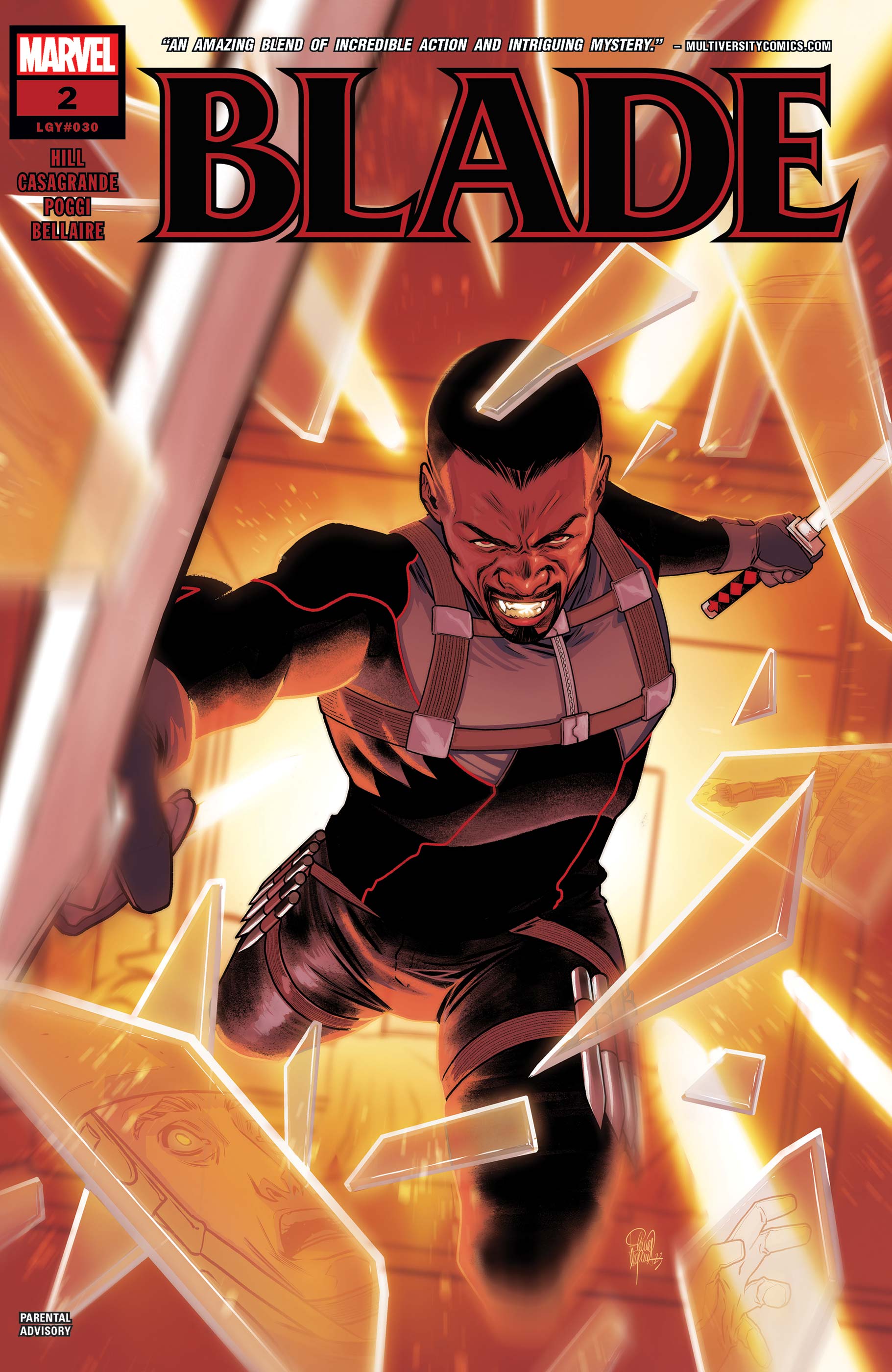 Blade comic cover art