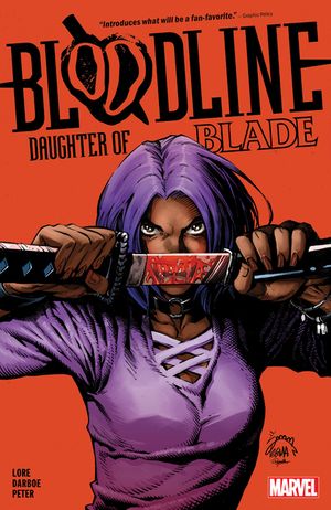 Brielle Brooks Bloodline comic cover