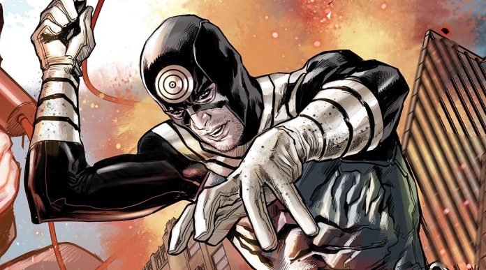Bullseye comic art