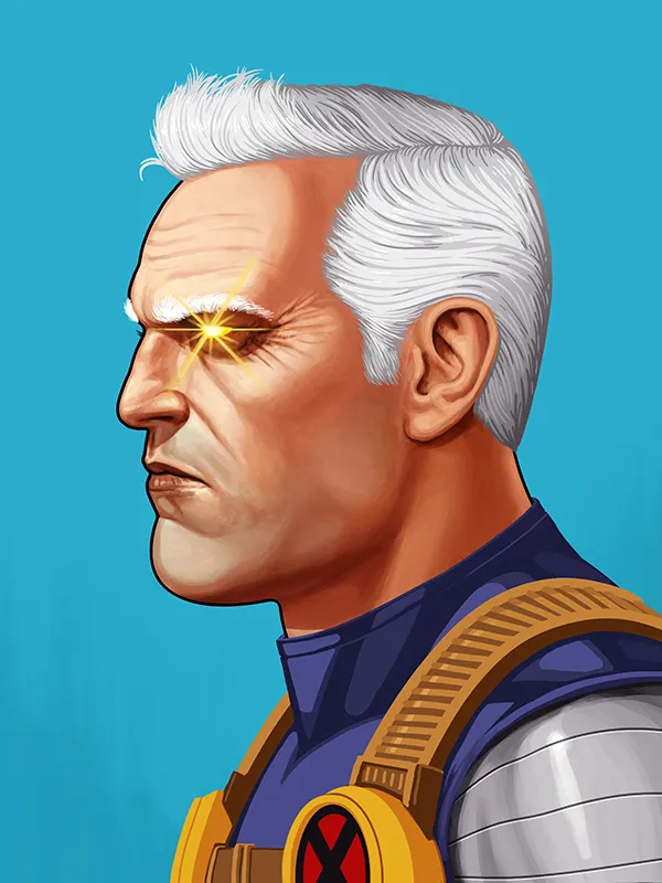 Cable comic art