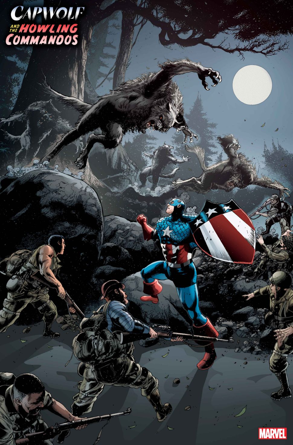 Capwolf comic art