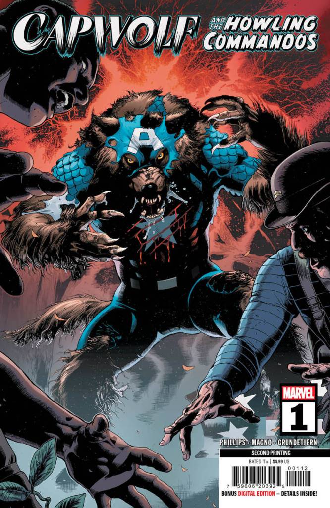 Capwolf werewolf Captain America comic cover