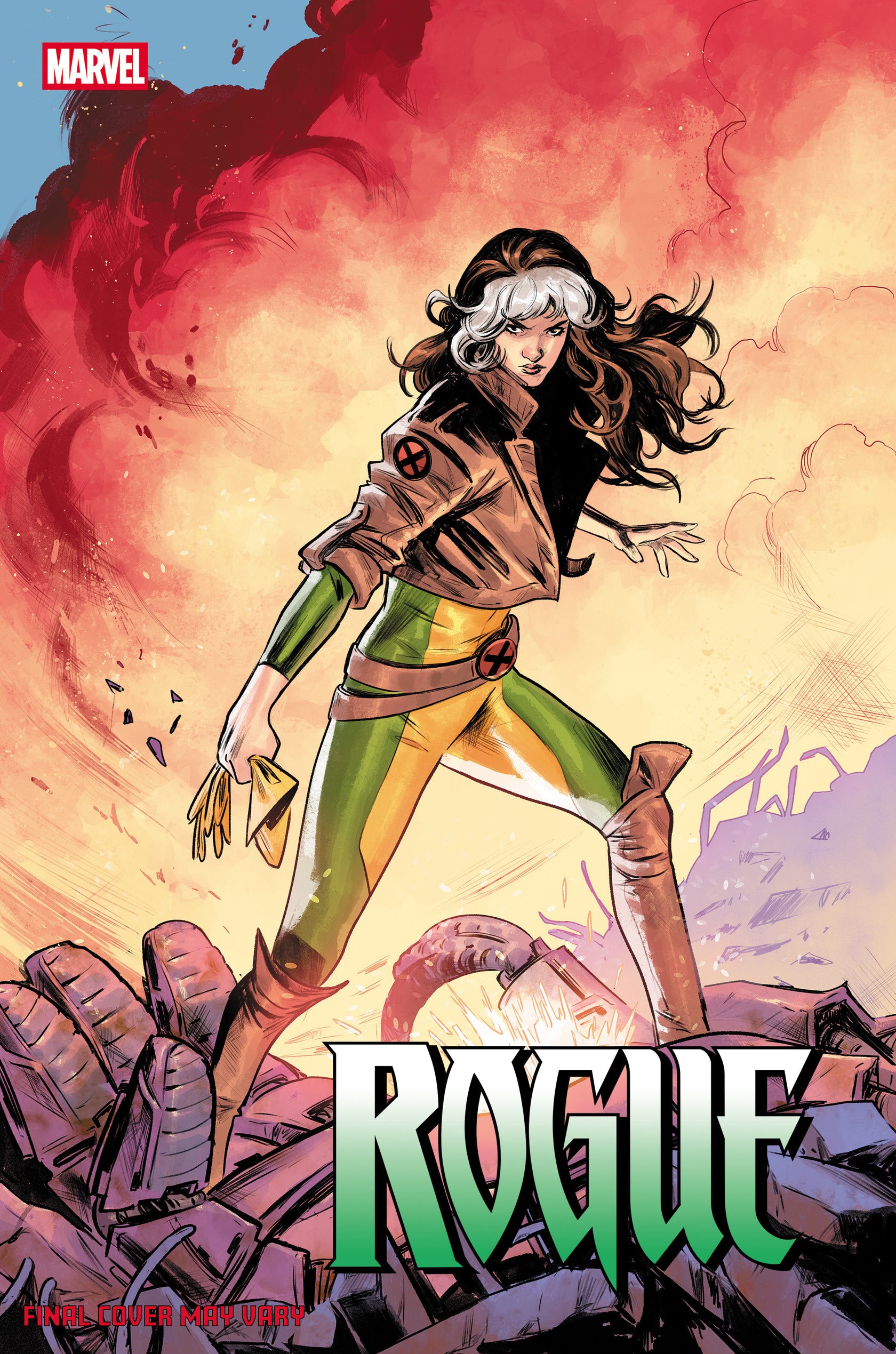 Rogue X-Men comic art
