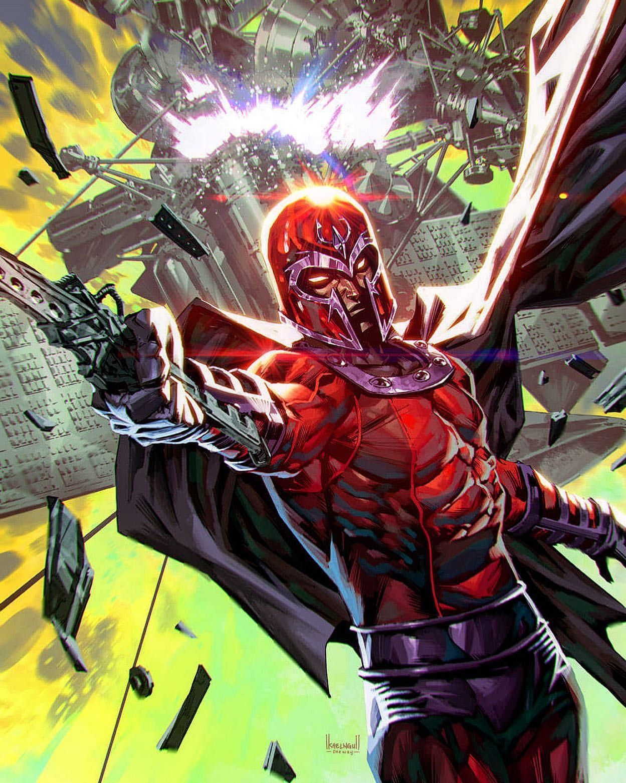 Magneto comic art