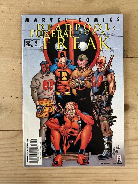 Cover of Deadpool #64, Funeral for a Freak part 4