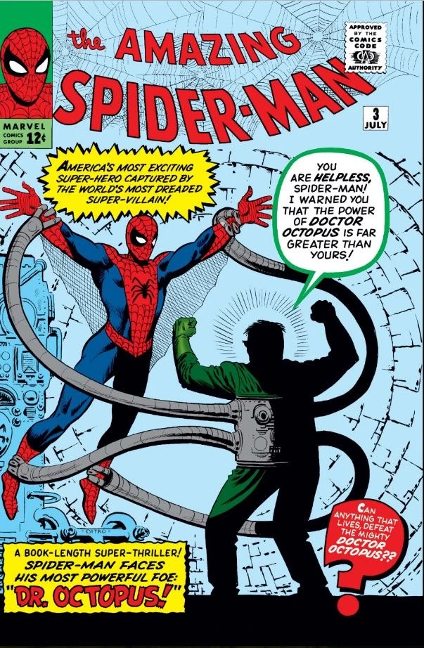 Amazing Spider-Man 3 1963 first Doctor Octopus cover