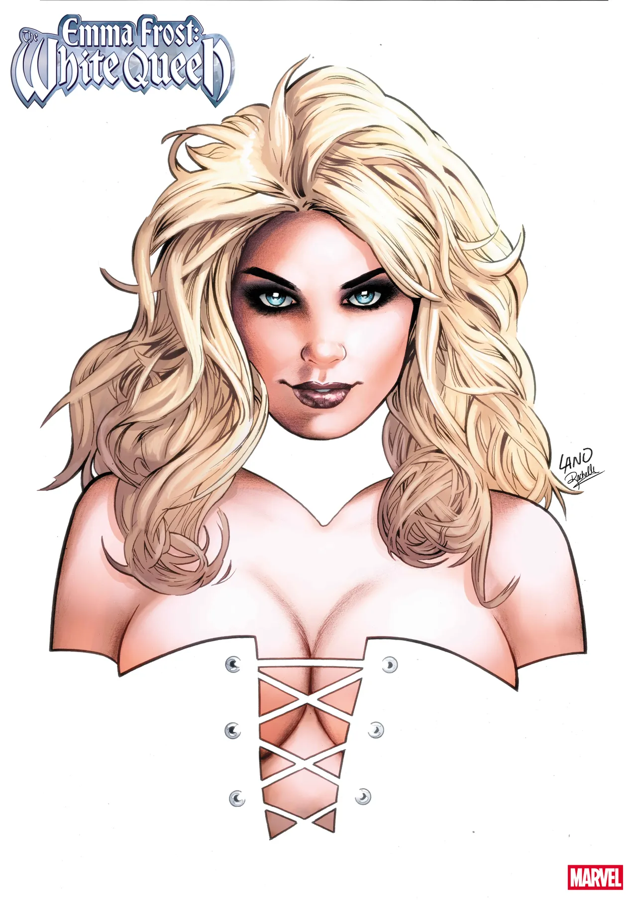 Emma Frost comic cover art