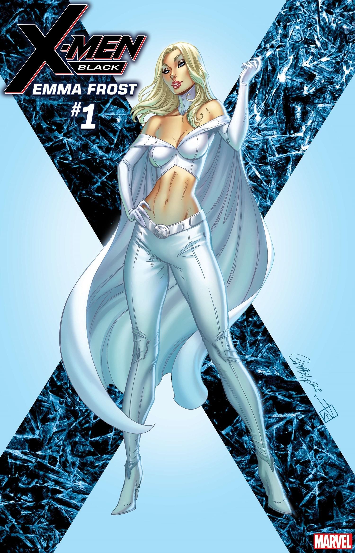Emma Frost comic art